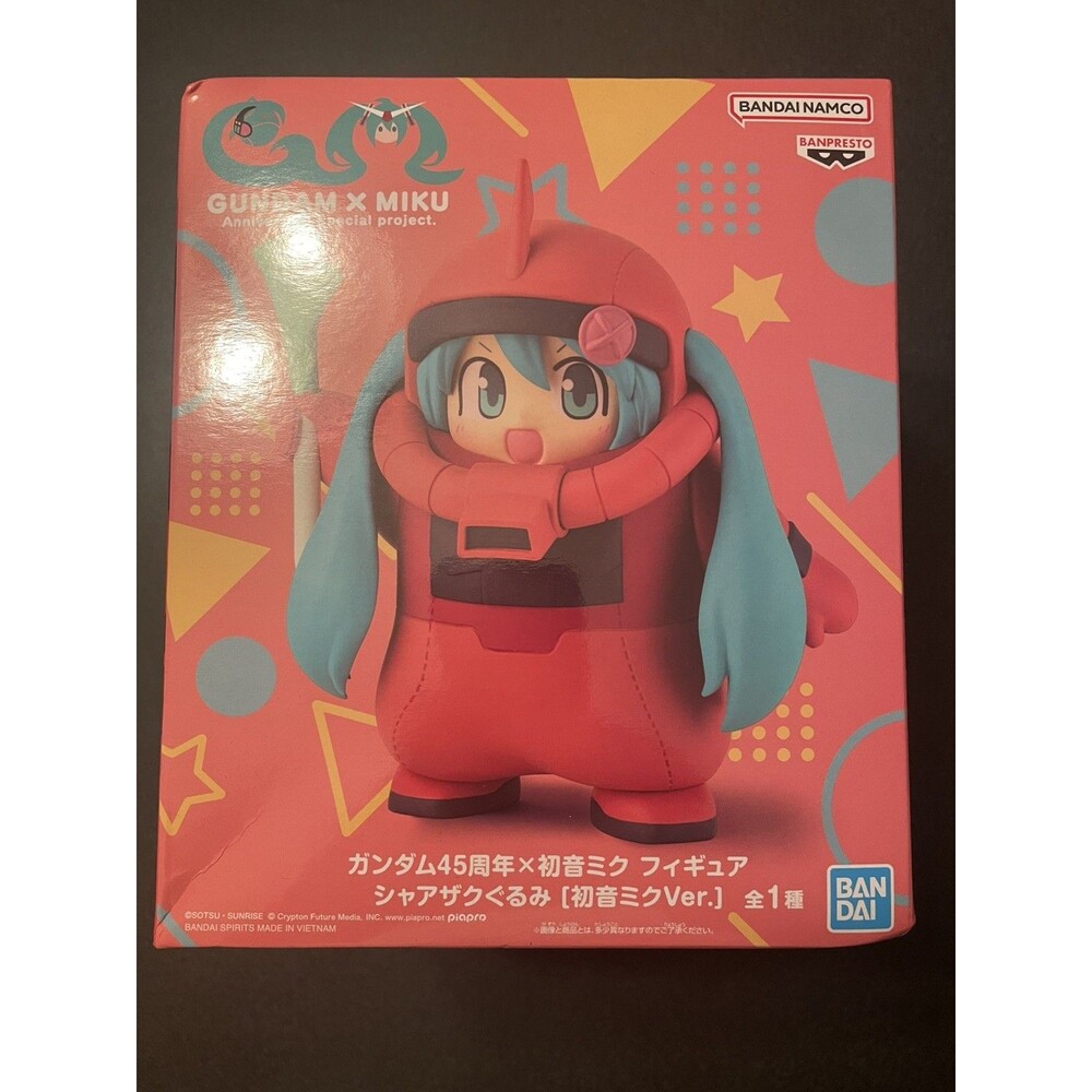 Banpresto Gundam 45th x Hatsune Miku Char's Zaku Costume Figure